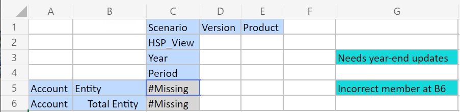 Despu&eacute;s de refrescar, se borra el estilo de celda en el nombre del miembro. El estilo de celda a&uacute;n se muestra en las celdas de comentario fuera de la cuadr&iacute;cula.