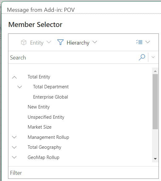 Selector de dimensiones atenuado Selector de dimensiones atenuado