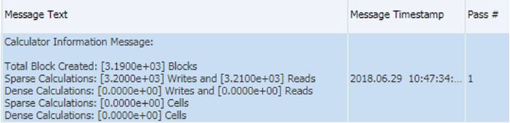 Mensaje de ejemplo mostrado al ejecutar una regla sin la selecci&oacute;n Solo pasadas
