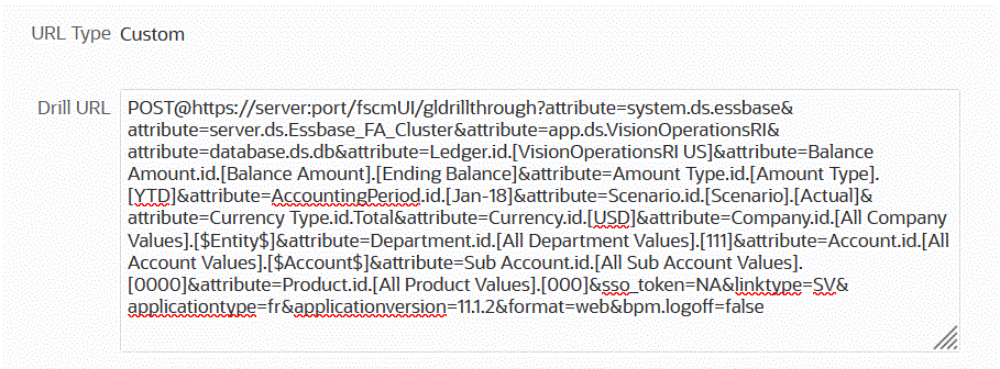 En la imagen se muestra la URL de detalle personalizada En la imagen se muestra la URL de detalle personalizada