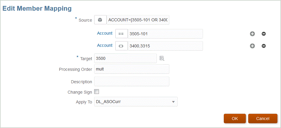 En la imagen se muestra la pantalla Asignaciones de miembros.