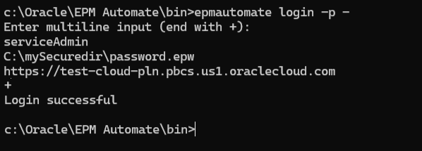 Ex&eacute;cution multiligne d'un exemple de commande
