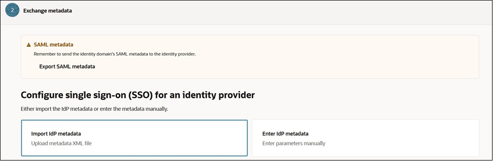 Ecran de configuration des m&eacute;tadonn&eacute;es