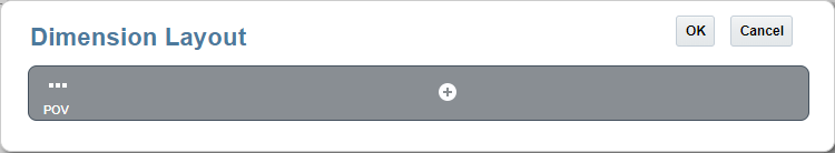 boîte de dialogue Disposition des dimensions boîte de dialogue Disposition des dimensions