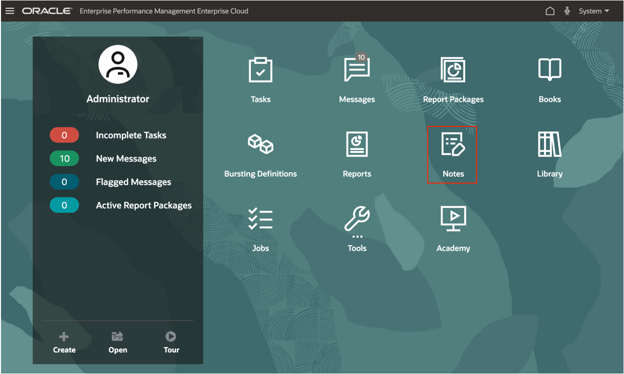 icône Notes sur la page d'accueil EPRCS icône Notes sur la page d'accueil EPRCS
