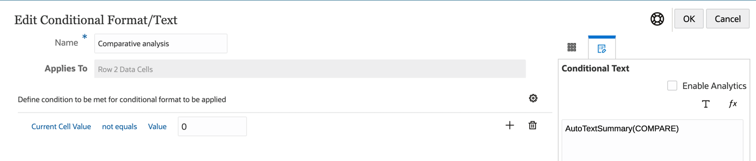 Exemple de rapport 13b avec texte conditionnel Exemple de rapport 13b avec texte conditionnel