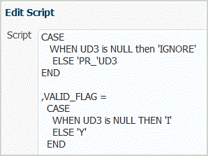 L'image représente l'éditeur de scripts L'image représente l'éditeur de scripts