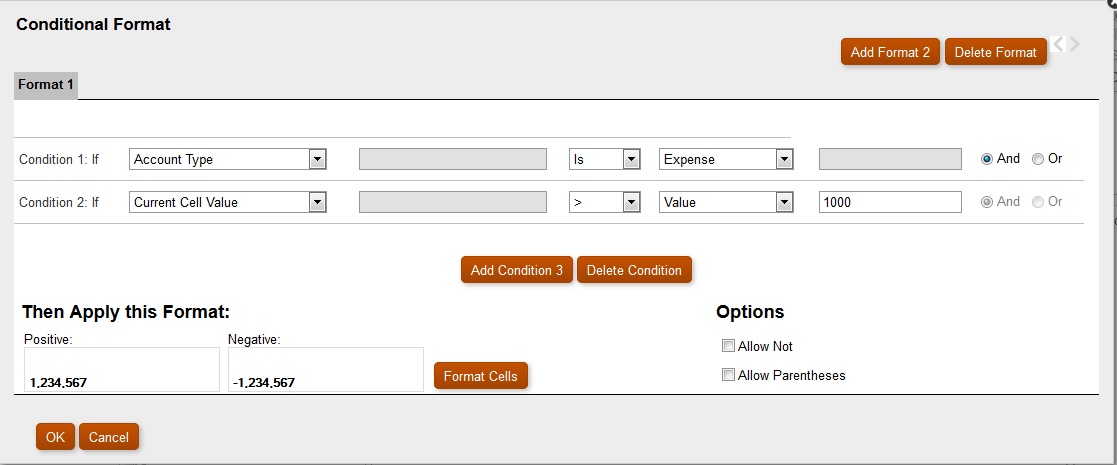 Exemple d'ajout d'une condition Exemple d'ajout d'une condition