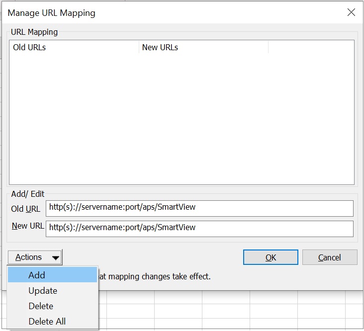 Ajout d'un mapping d'URL
