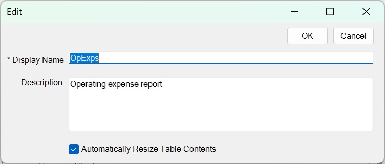 Bo&icirc;te de dialogue Modifier avec une description ajout&eacute;e.