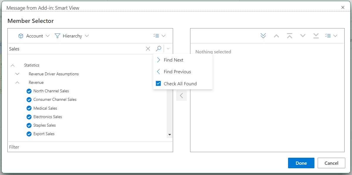 Zone de recherche pr&eacute;sente au-dessus de la liste des membres