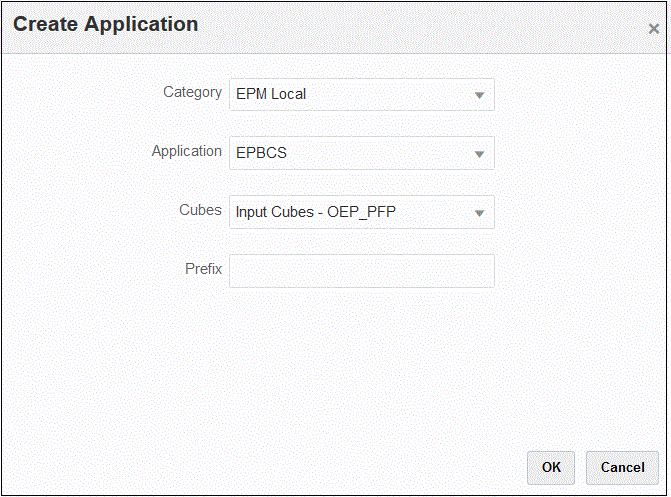Image représentant la page Créer une application. Image représentant la page Créer une application.