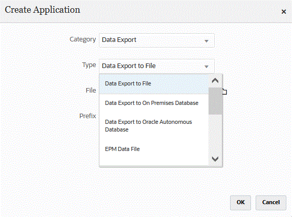 Image repr&eacute;sentant la page Cr&eacute;er une application.