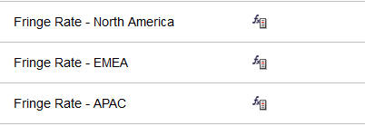 Capture d'&eacute;cran de trois options du nouvel avantage social marginal