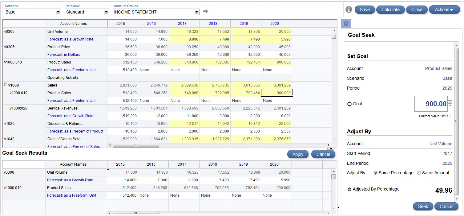 R&eacute;sultats de la recherche d'objectifs