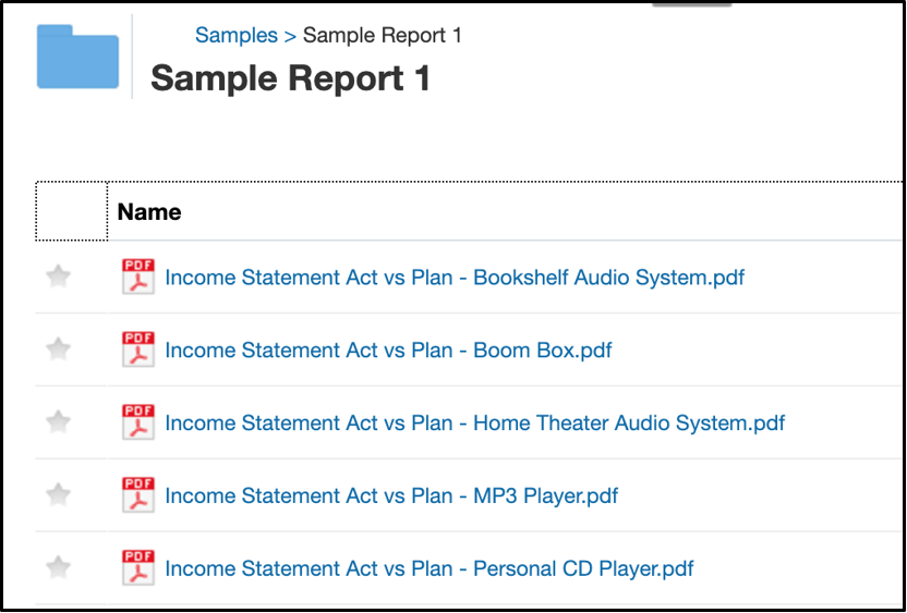 PDFファイルをライブラリに公開するサンプル・バースティング定義1 PDFファイルをライブラリに公開するサンプル・バースティング定義1