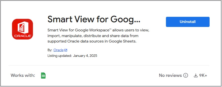 Smart View拡張機能に更新情報の一覧表示が表示されます。