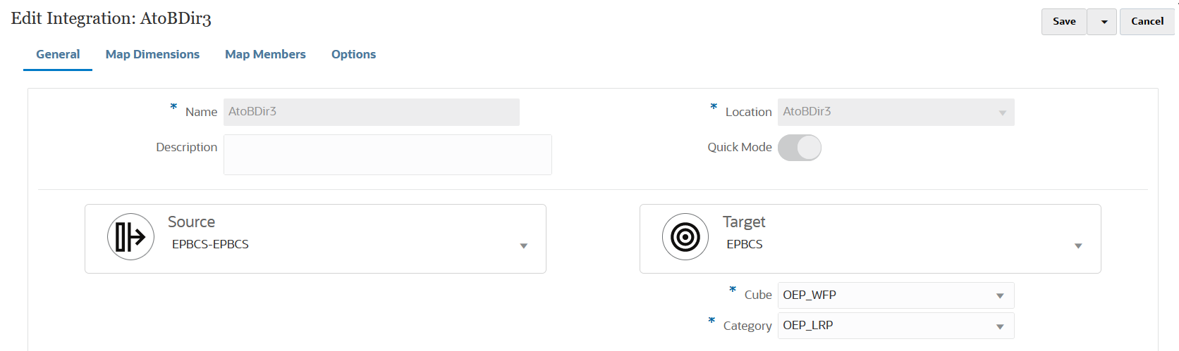イメージは統合の作成ページを示します。 イメージは統合の作成ページを示します。