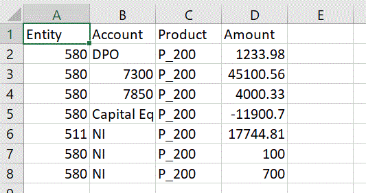 イメージはテキスト・ファイルのディメンション・ヘッダーを示します。