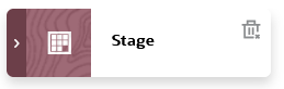 イメージはステージ・カードを示します。