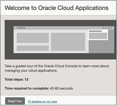 Application Environment Management 시작 화면