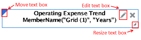 다음과 같이 설명되는 이동, 편집 및 크기 조정 기능을 보여주는 화면