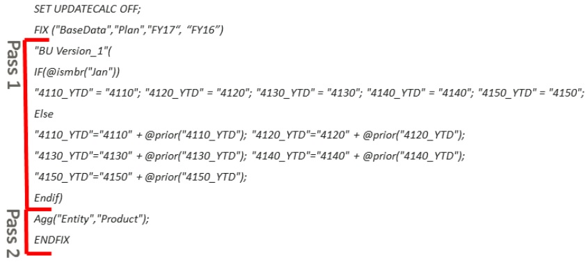 계산에 엔티티 및 제품에 대한 수정 사항이 없음을 보여주는 스크린샷