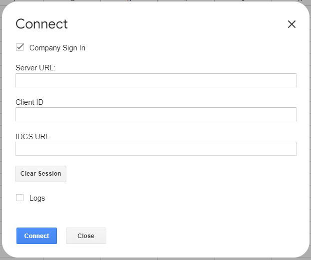회사 로그인 확인란 및 기타 인증서가 있는 연결 대화상자 표시 회사 로그인 확인란 및 기타 인증서가 있는 연결 대화상자 표시