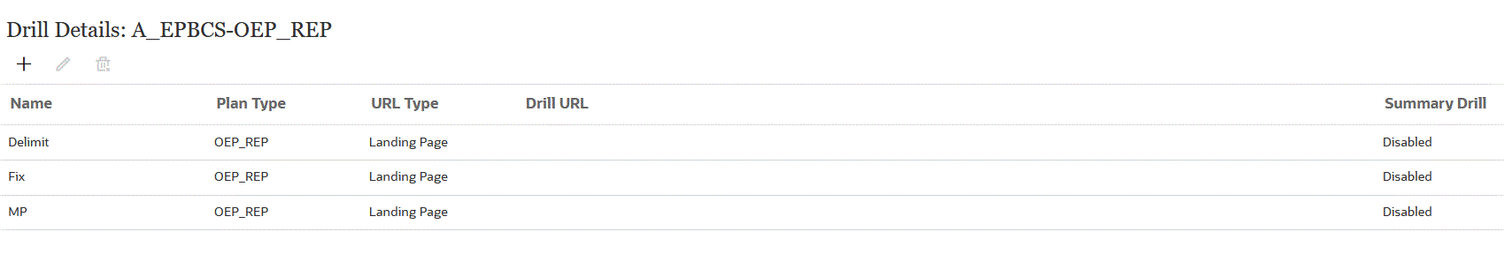 드릴 세부정보 페이지 이미지