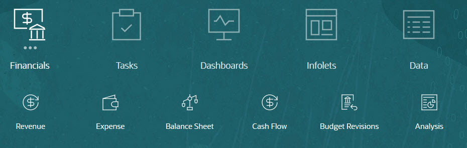 예산 개정을 사용으로 설정하는 경우의 네비게이션 플로우 예산 개정을 사용으로 설정하는 경우의 네비게이션 플로우