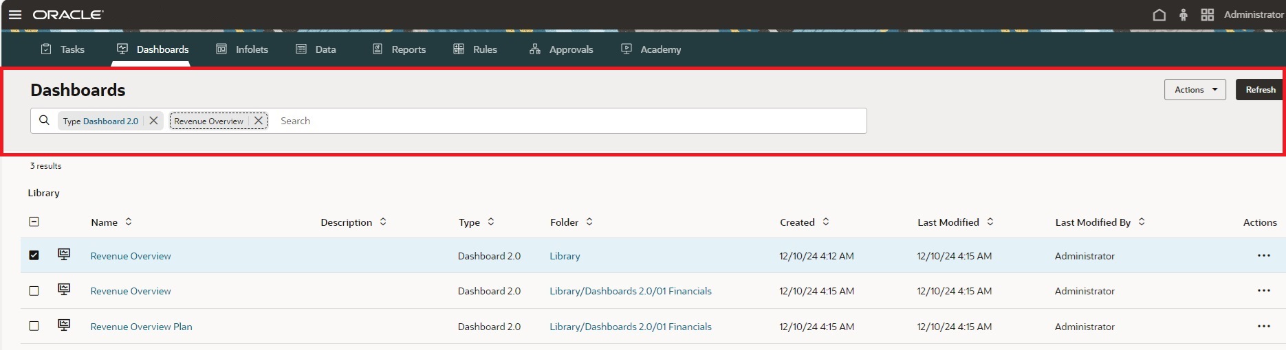 헤더 영역이 강조 표시된 표준화된 아티팩트 페이지 헤더 영역이 강조 표시된 표준화된 아티팩트 페이지