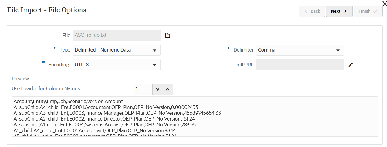 A imagem mostra a página Opção de Arquivo. A imagem mostra a página Opção de Arquivo.
