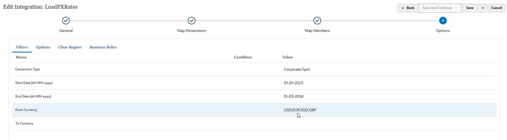 A imagem mostra a guia Opções nas Opções. A imagem mostra a guia Opções nas Opções.