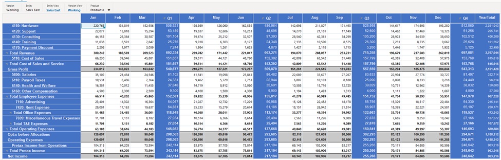 Imagem mostrando um formul&aacute;rio em tempo de execu&ccedil;&atilde;o na Web com estilos personalizados aplicados