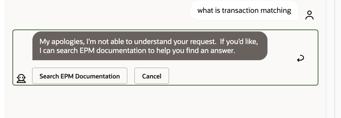 搜索 Oracle EPM 文档库的图像