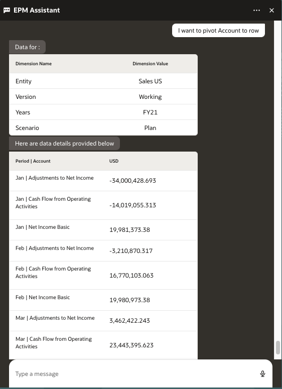 更改维的 "get data"（获取数据）意图