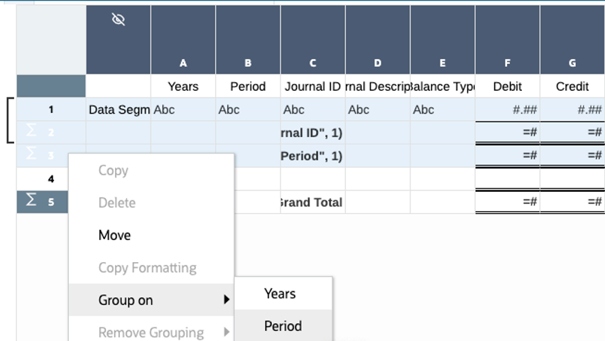 "Period"（期间）属性