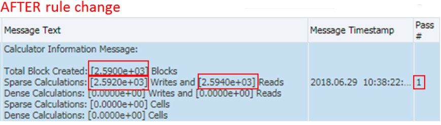 屏幕截图中显示了规则更改后的计算器信息消息