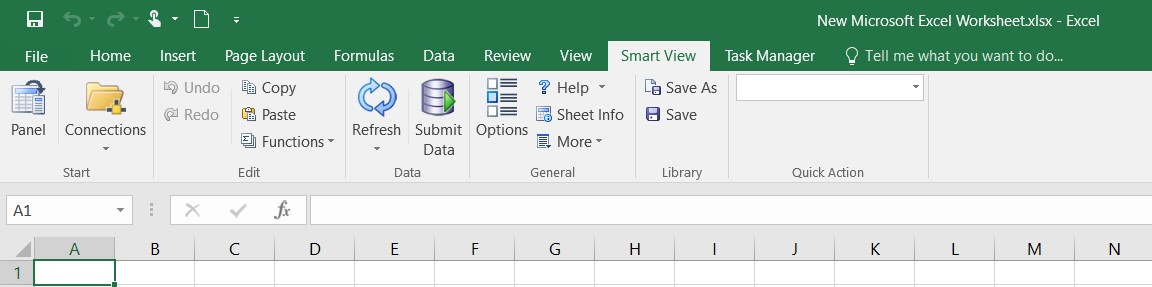 Smart View 功能区