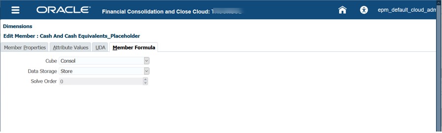 &ldquo;成员公式&rdquo;选项卡