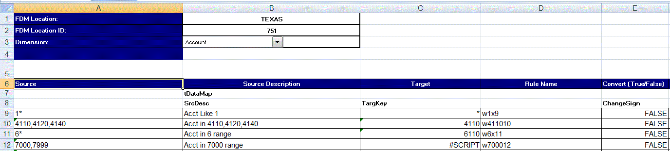 图中显示了 MaploadTemplate.xls
