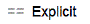 图中显示了“显式映射”图标。