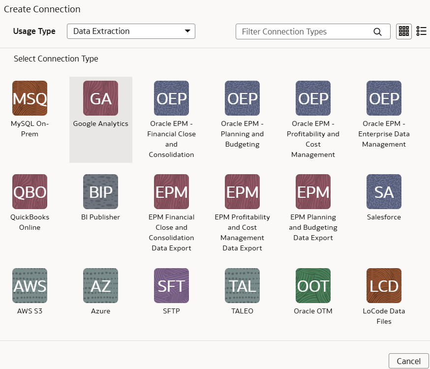 SFTP connection option