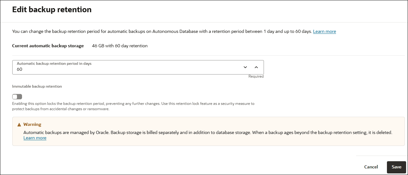 Description of adb_edit_backup_retention.png follows