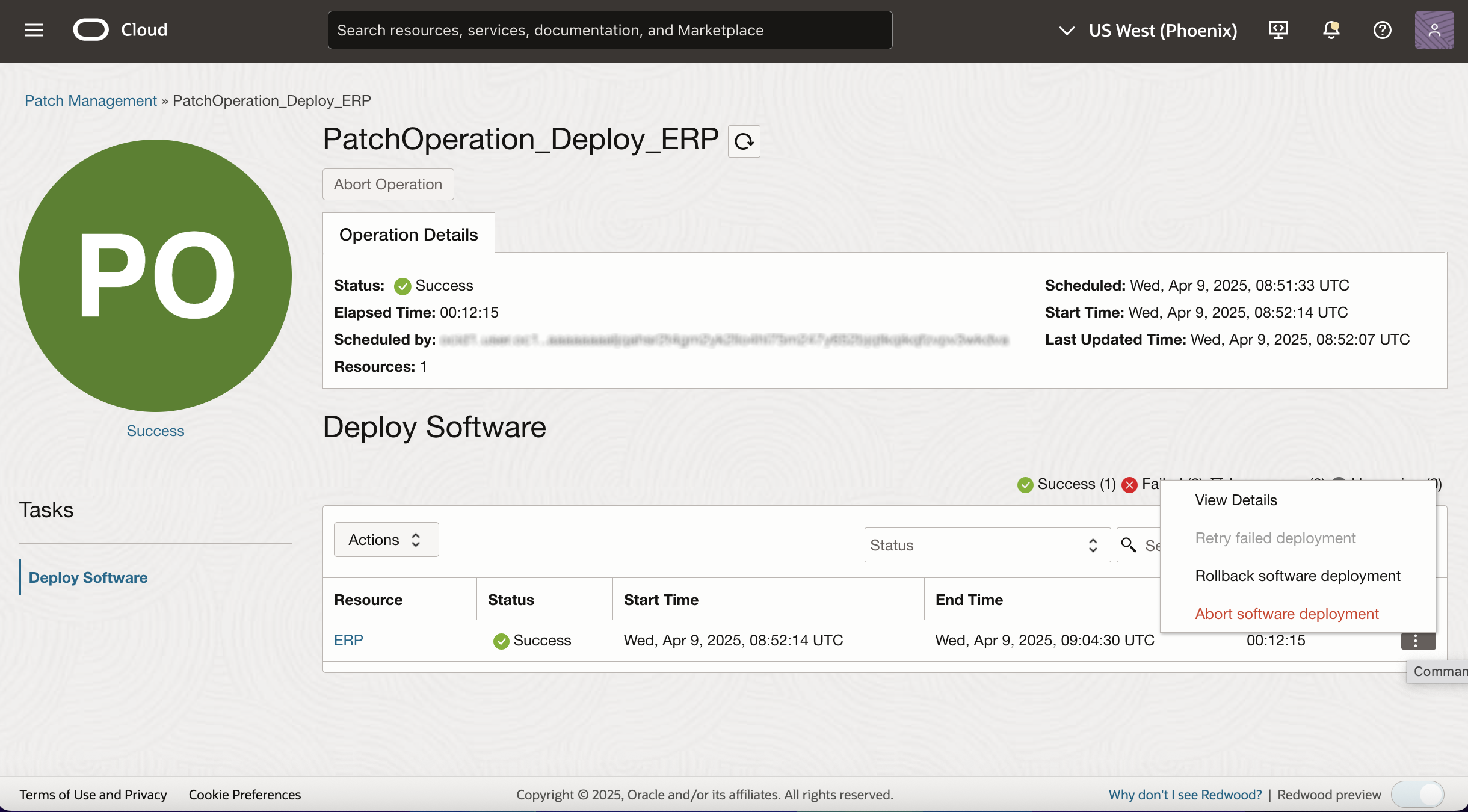 Tasks that can be troubleshot in a patch operation Tasks that can be troubleshot in a patch operation