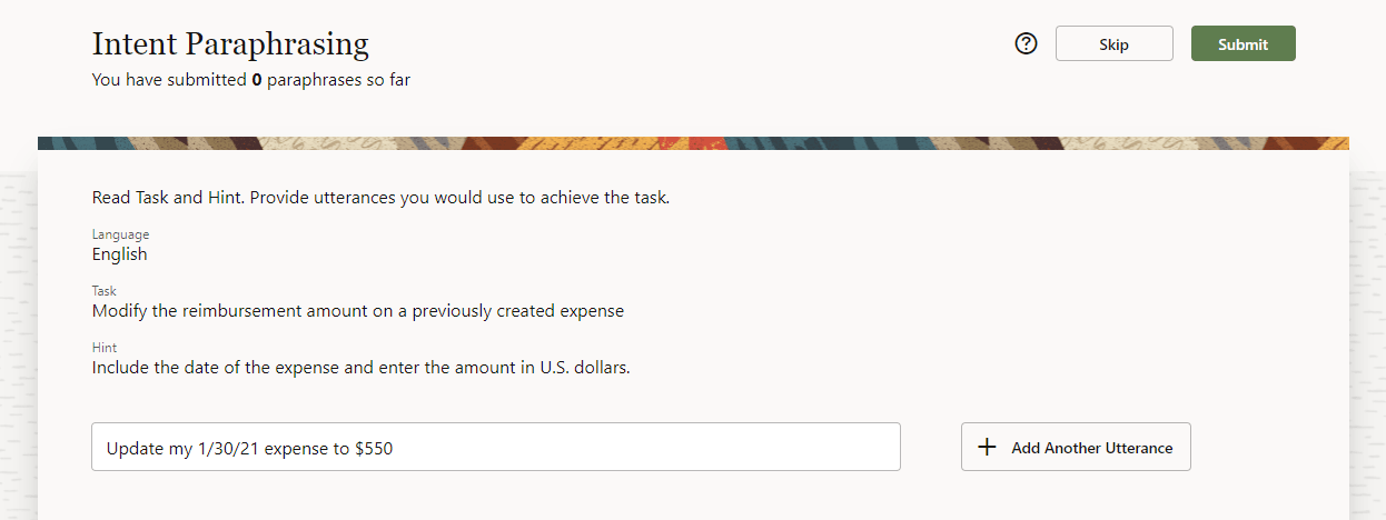 Description of worker_paraphrasing_page.png follows