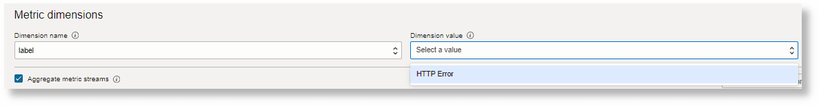 values of the metric dimensions values of the metric dimensions