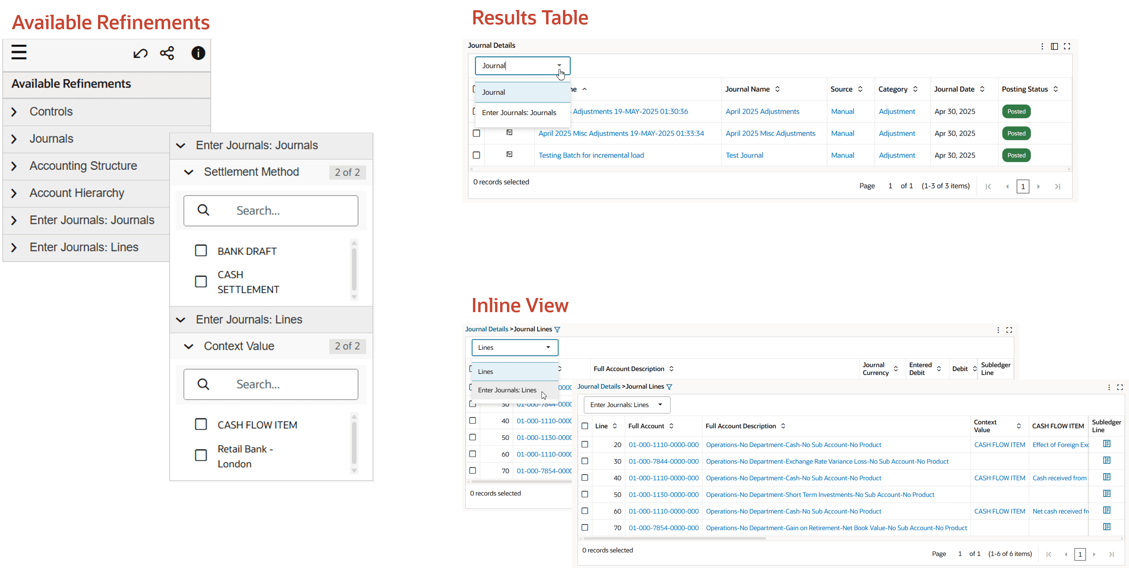 Dashboard Changes