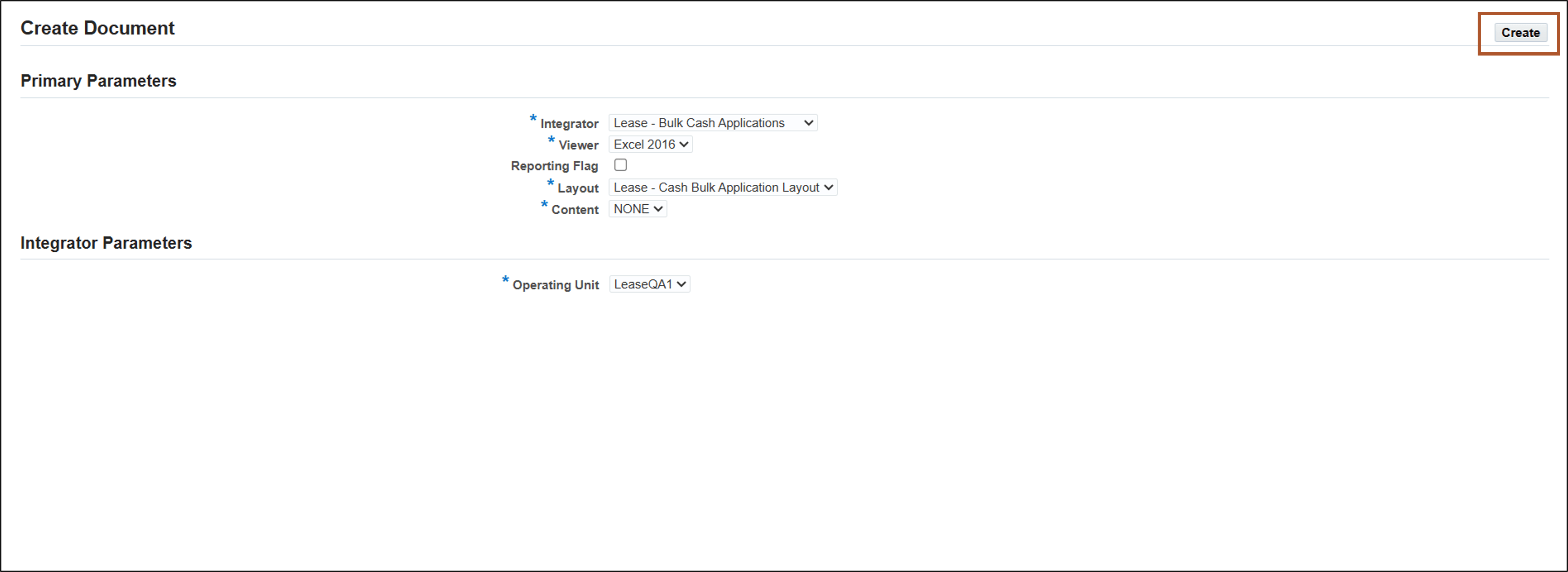 Create Document