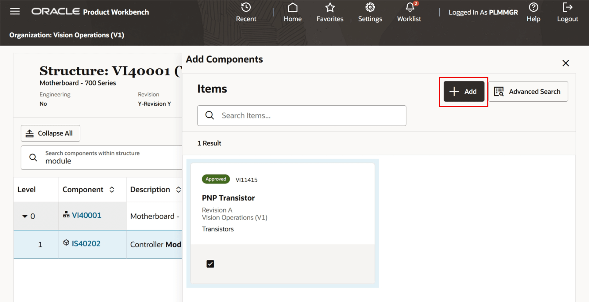 Add Component